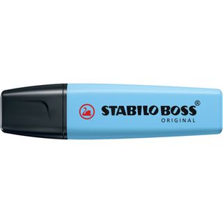 STABILO BOSS ORIGINAL Pastel - Evidenziatore - blu breezy - inchiostro base acq…