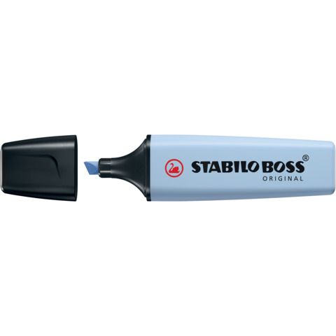 STABILO BOSS ORIGINAL Pastel - Evidenziatore - blu nuvola - inchiostro base acq…