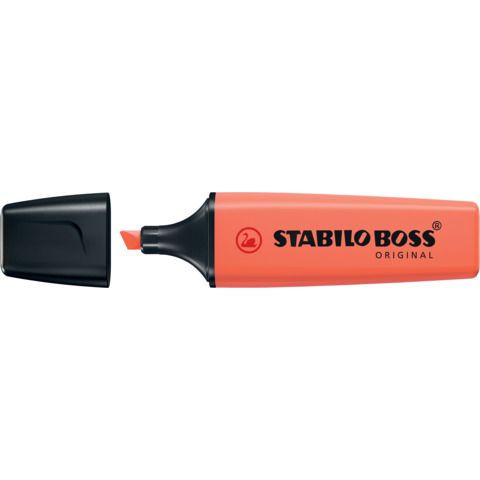 STABILO BOSS ORIGINAL Pastel - Evidenziatore - rosso corallo tenue - inchiostro…