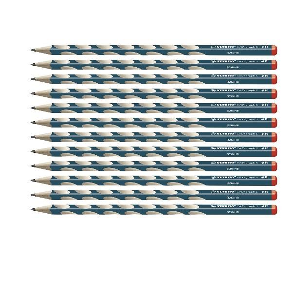STABILO EASYgraph S - Matita - grafite - HB - 2.2 mm - fine