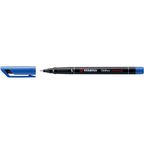 STABILO OHPen universal - Penna a punta sottile - permanente - per lucidi - blu…