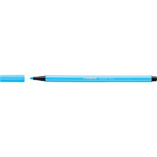 STABILO Pen 68 - Penna punta in fibra - blu fosforescente - inchiostro base acq…