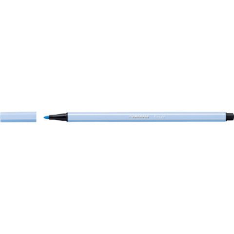 STABILO Pen 68 - Penna punta in fibra - blu ghiaccio - inchiostro base acqua - …