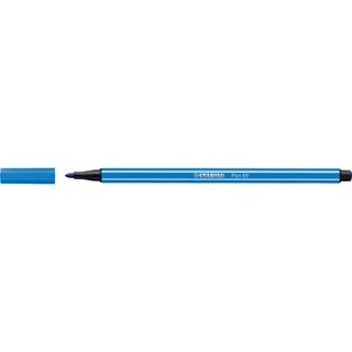 STABILO Pen 68 - Penna punta in fibra - blu scuro - inchiostro base acqua - 1 m…