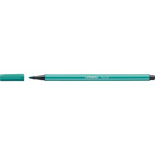 STABILO Pen 68 - Penna punta in fibra - blu turchese - inchiostro base acqua - …