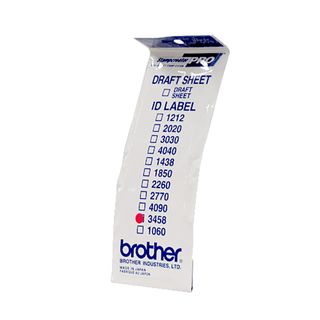 Brother ID3458 - 34 x 58 mm 12 etichette etichette per timbri - per StampCreato…