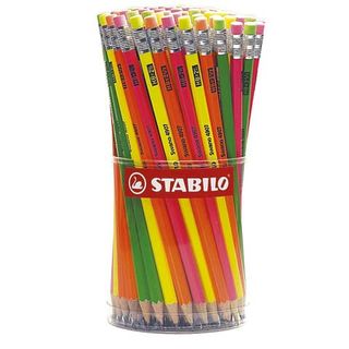 STABILO Swano 4907 - Matita - grafite - HB - con gomma (pacchetto di 96)