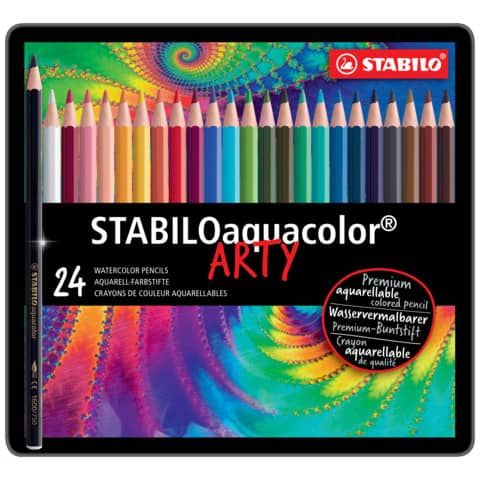 STABILO aquacolor - Matita acquerellabile - acquerello - permanente - colori br…