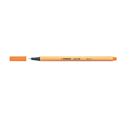 STABILO point 88 - Penna a punta sottile - arancione - 0.4 mm - fine