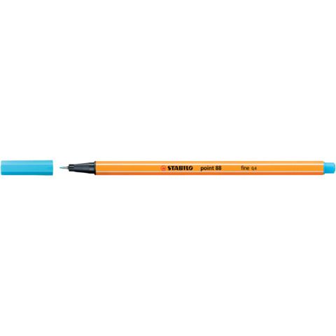 STABILO point 88 - Penna a punta sottile - azzurro - 0.4 mm - fine