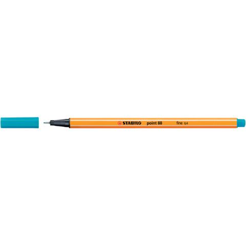 STABILO point 88 - Penna a punta sottile - blu chiaro - 0.4 mm - fine (pacchett…