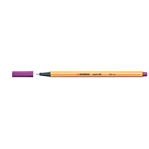 STABILO point 88 - Penna a punta sottile - lilla - 0.4 mm - fine