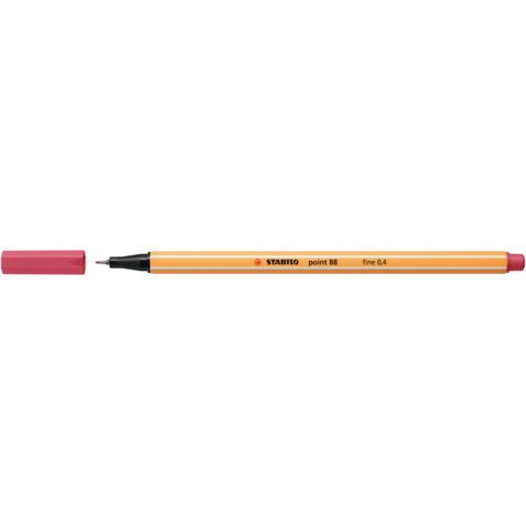 STABILO point 88 - Penna a punta sottile - strawberry red - 0.4 mm - fine
