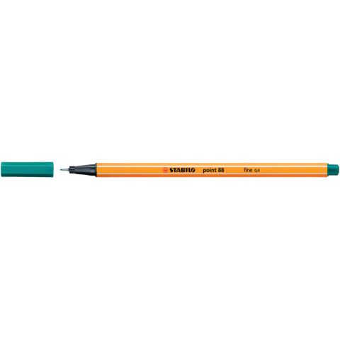 STABILO point 88 - Penna a punta sottile - turchese - 0.4 mm