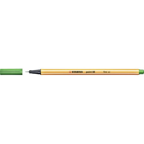 STABILO point 88 - Penna a punta sottile - verde - 0.4 mm - fine