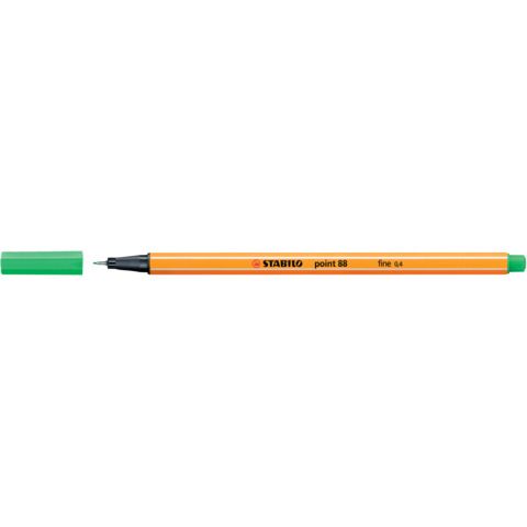 STABILO point 88 - Penna a punta sottile - verde smeraldo chiaro - 0.4 mm - fin…