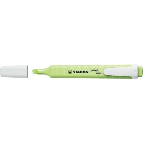 STABILO swing cool - Evidenziatore - dash of lime pastello - inchiostro base ac…