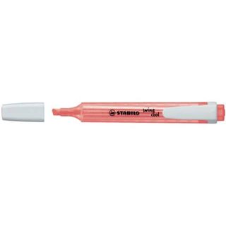 STABILO swing cool - Evidenziatore - rosso - inchiostro base acqua - 1-4 mm