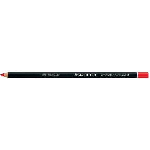 STAEDTLER Lumocolor glasochrom - Pastello colorato - permanente - rosso