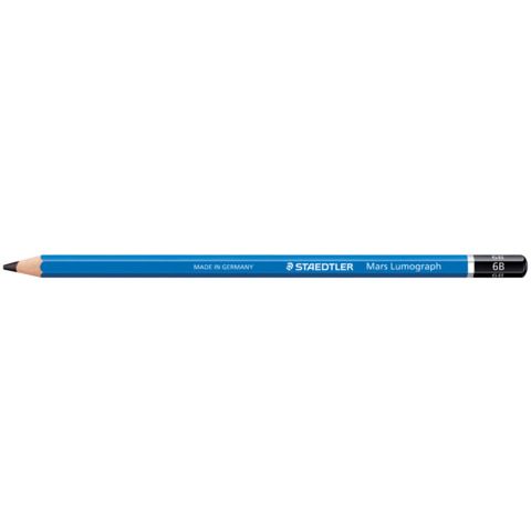 STAEDTLER Mars Lumograph - Matita - 6B - 2 mm (pacchetto di 12)