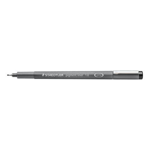 STAEDTLER pigment liner - Penna a punta sottile - non permanente - nero - inchi…