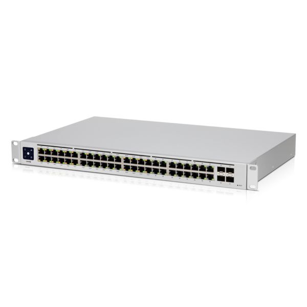 SWITCH 48P POE LAN GIGABIT UBIQUITI USW-48-POE GEN2 210W DI CUI 4P SFP