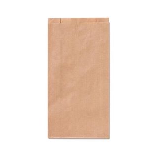 Sacchetti - carta kraft - 12x22 cm - soffietti laterali 4 cm - 45 gr - avana - …
