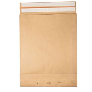 Sacchetti a fondo quadro E-Green - 45 x 57 x 10 + 10 cm - carta kraft - avana -…
