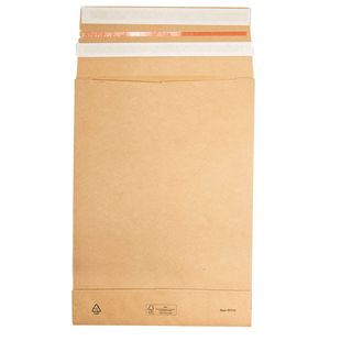 Sacchetti a fondo quadro E-Green - B4 - 25 x 35 x 5 + 10 cm - carta kraft - ava…