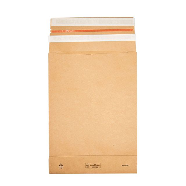 Sacchetti a fondo quadro E-Green - C3 - 35 x 45 x 12 + 10 cm - carta kraft - av…