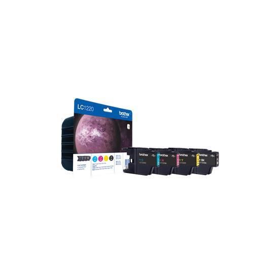 Brother LC1220VALBP - Confezione da 4 - nero, giallo, ciano, magenta - original…