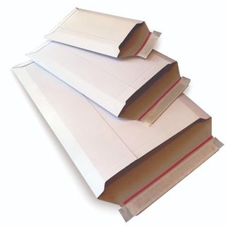 Sacchetti e-commerce packST - 31 x 44,5 x 6 cm - cartone teso - bianco - Blaset…
