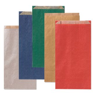 Sacchetti in carta Multicolor 12x22 + 4 cm conf. 100 pz Rex-Sadoch tinte unite …