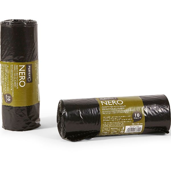 Sacchi per rifiuti Classic - 70 x 110 cm - 116 L - 20 micron - nero - Perfetto …
