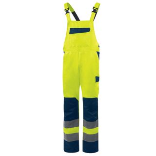 Salopette alta visibilità M1SA2HV - taglia L - giallo fluo - Deltaplus
