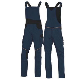 Salopette da lavoro Mach 2 Corporate - tela/poliestere/cotone - taglia L - blu/…