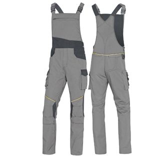 Salopette da lavoro Mach 2 Corporate - tela/poliestere/cotone - taglia L - grig…