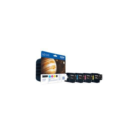 Brother LC1240 Confezione da 4 cartucce inkjet originali - Confezione da 4 - ne…
