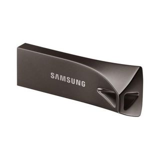 Samsung BAR Plus MUF-64BE4 - Chiavetta USB - 64 GB - USB 3.1 Gen 1 - Titan Gray