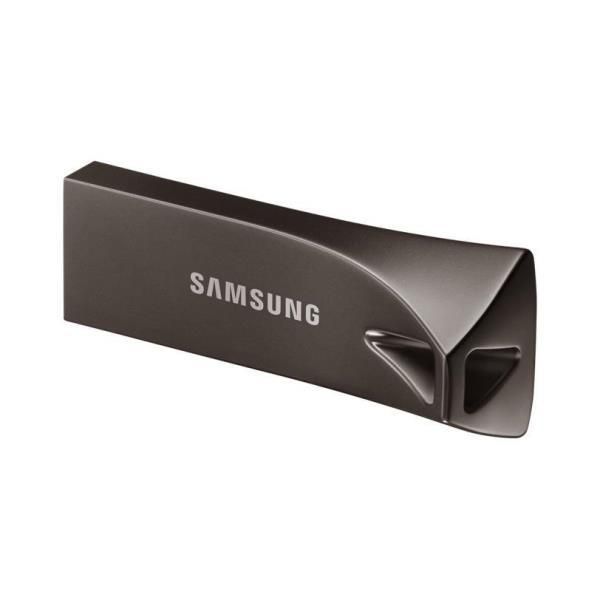 Samsung BAR Plus MUF-64BE4 - Chiavetta USB - 64 GB - USB 3.1 Gen 1 - Titan Gray