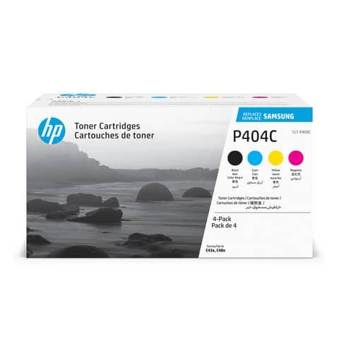 Samsung CLT-P404C - Confezione da 4 - nero, giallo, ciano, magenta - originale …