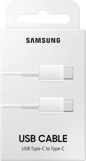 Samsung EP-DA705 - Cavo USB - USB-C (M) a USB-C (M) - USB 2.0 - 3 A - 1 m - bia…