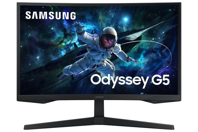 Samsung G55C, 68,6 cm (27'), 2560 x 1440 Pixel, Wide Quad HD, LED, 1 ms, Nero