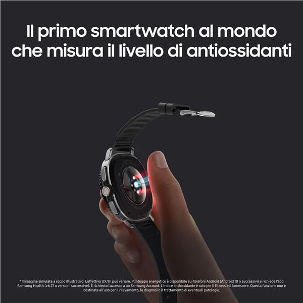 Samsung Galaxy Watch 8 Classic, Bluetooth, 46mm, 3,3 cm (1.3ʺ), AMOLED, Touch s…