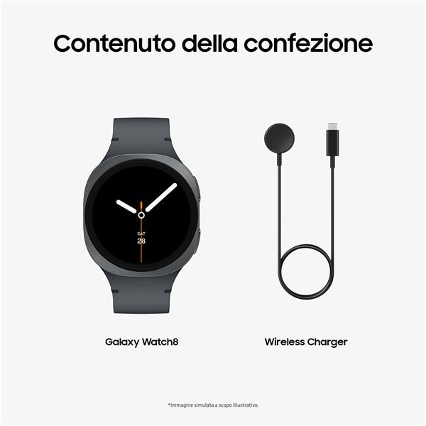 Samsung Galaxy Watch8 Galaxy Watch 8, Bluetooth, 40mm, 3,3 cm (1.3ʺ), AMOLED, T…