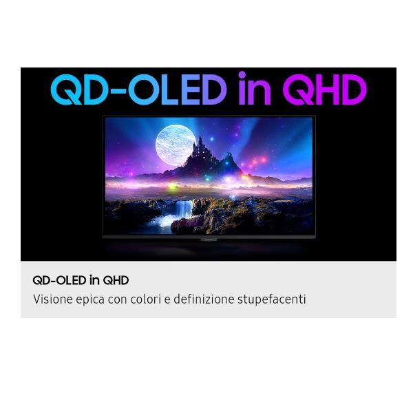 Samsung Monitor Gaming Odyssey OLED G5 - G50SF da 27ʺ QHD Flat, 68,6 cm (27ʺ), …