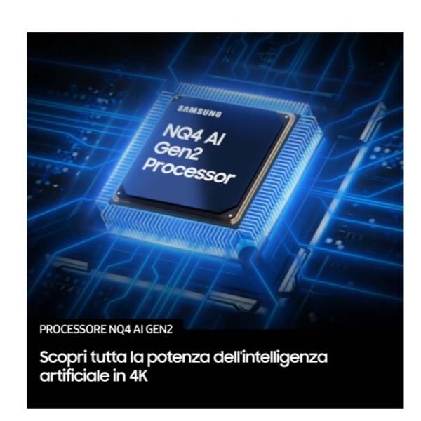 Samsung Neo QLED AI TV 65ʺ QE65QN85FAUXZT 4K Mini LED, Processore NQ4 AI Gen2, …
