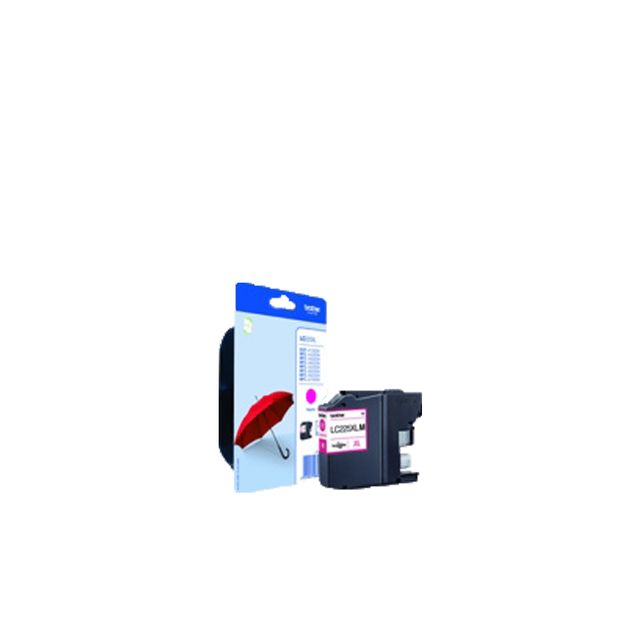 Brother LC225XLMBP - Alta resa - magenta - originale - blister - cartuccia d'in…