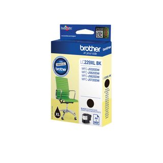Brother LC229XLBKBP - Nero - originale - blister - cartuccia d'inchiostro - per…