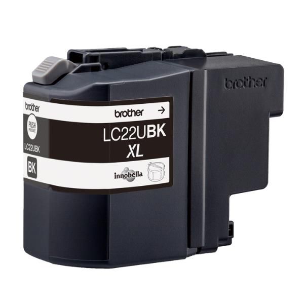 Brother LC22UBK - XL - nero - originale - cartuccia d'inchiostro - per Brother …